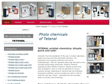 Tablet Screenshot of photo-chemicals.com